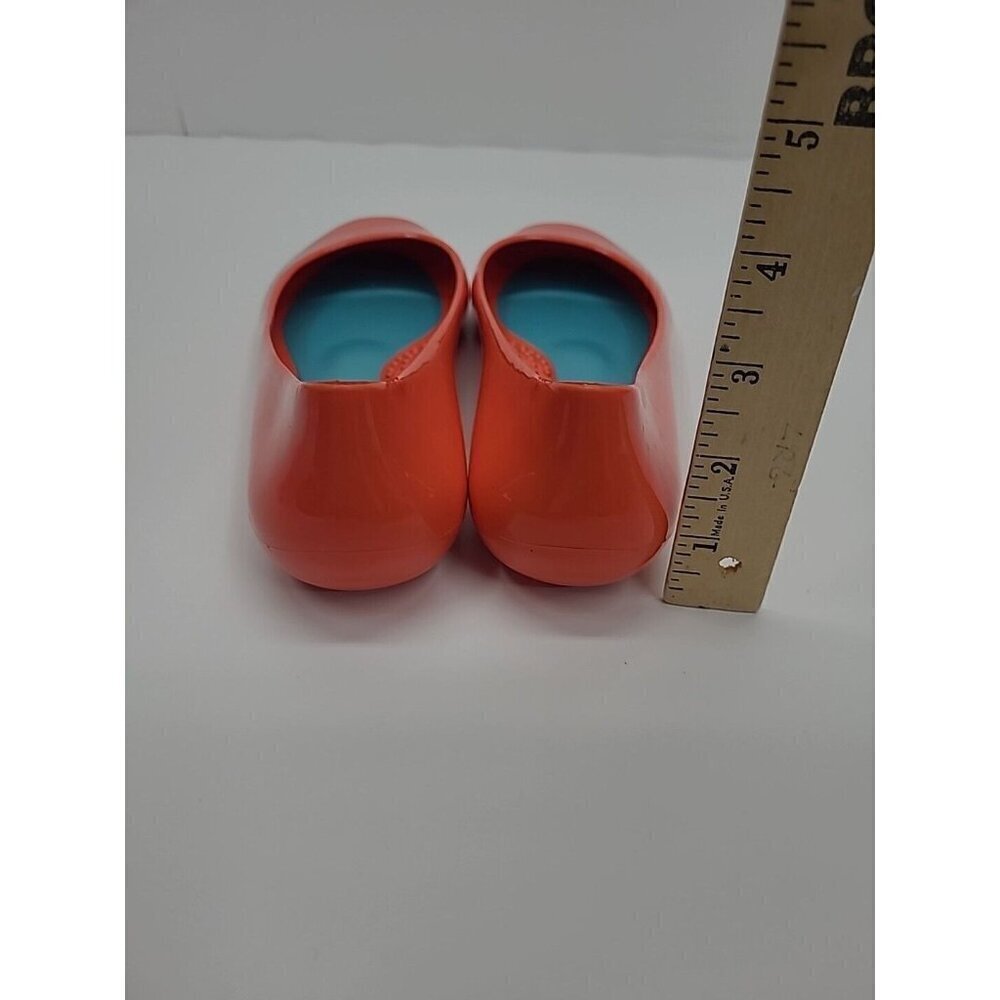 Oka-B Women's Orange Flats - Picture 5 of 8